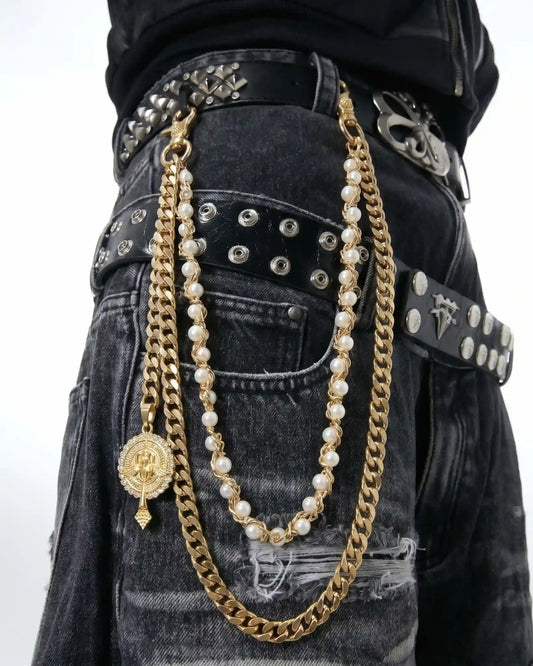 Gilded Pearl Drape