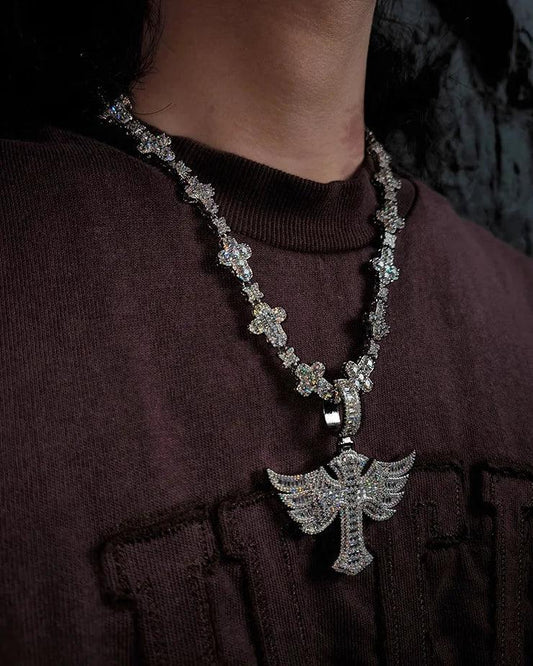 CROSS + WINGS CHAIN