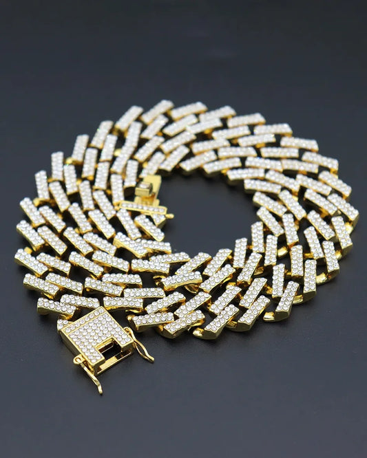 15mm rhombic Cuban link