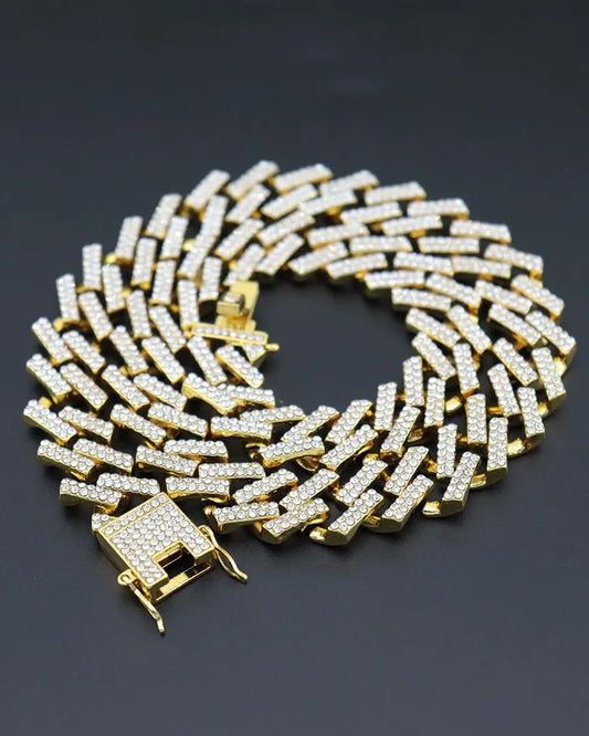 15mm rhombic Cuban link