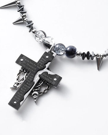 Night Noise Blade - Gothic Cross Chain