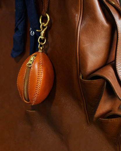 Vintage Laced Rugby Bag Charm