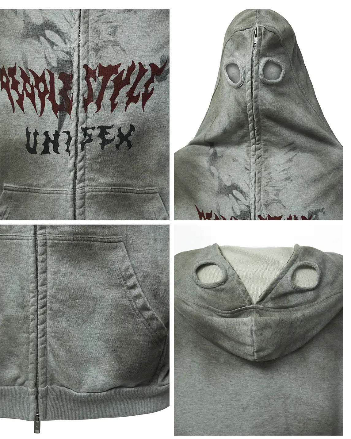 Ashen Reign  Distressed Hoodie