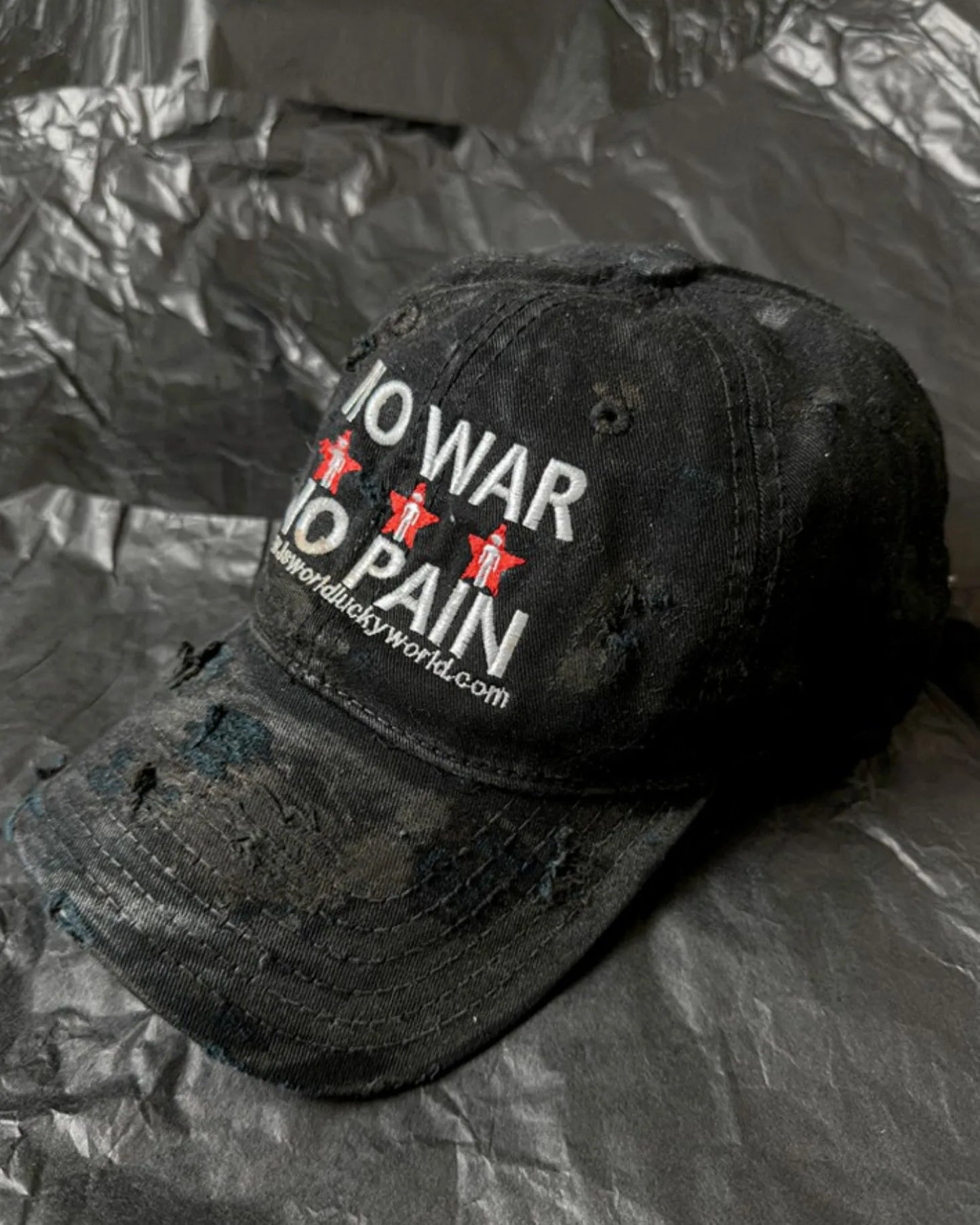 War-Scar Distressed Cap