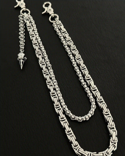 Byzantine Raven Pants Chain