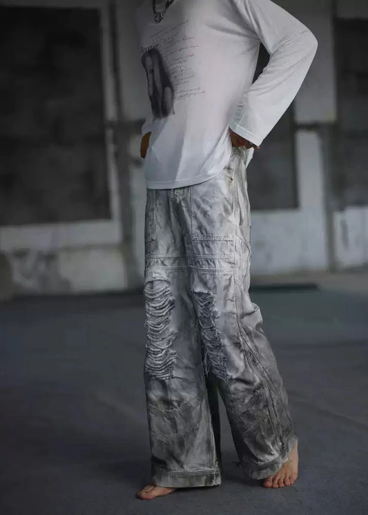 Gray Ghost Wide Leg