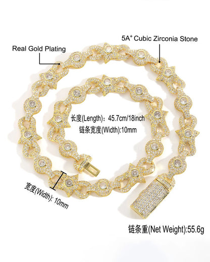 10MM small eye chain