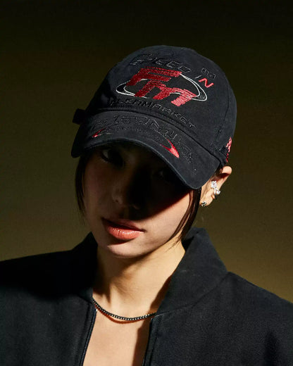 Checkered Flag Moto Cap