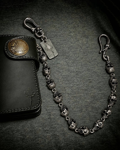 Dead Man's Throttle Skull Chain