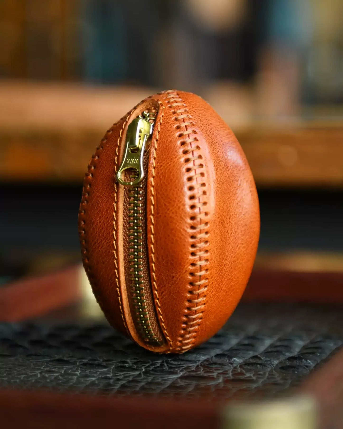 Vintage Laced Rugby Bag Charm