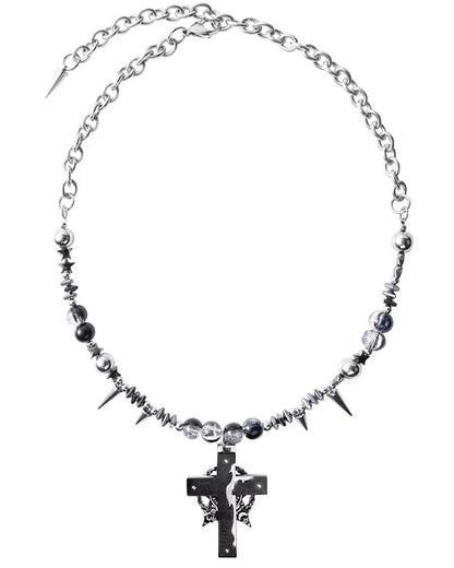Night Noise Blade - Gothic Cross Chain