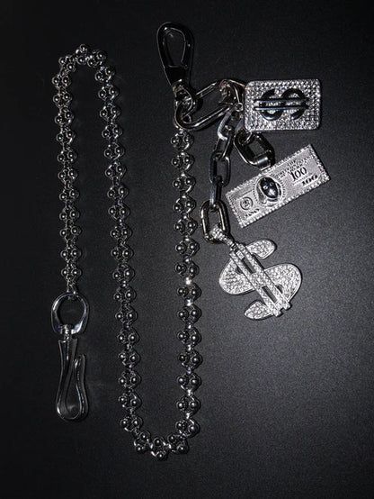 Money Talk Pavé Pant Chain