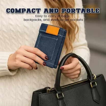 Handmade Denim Shorts Wallet