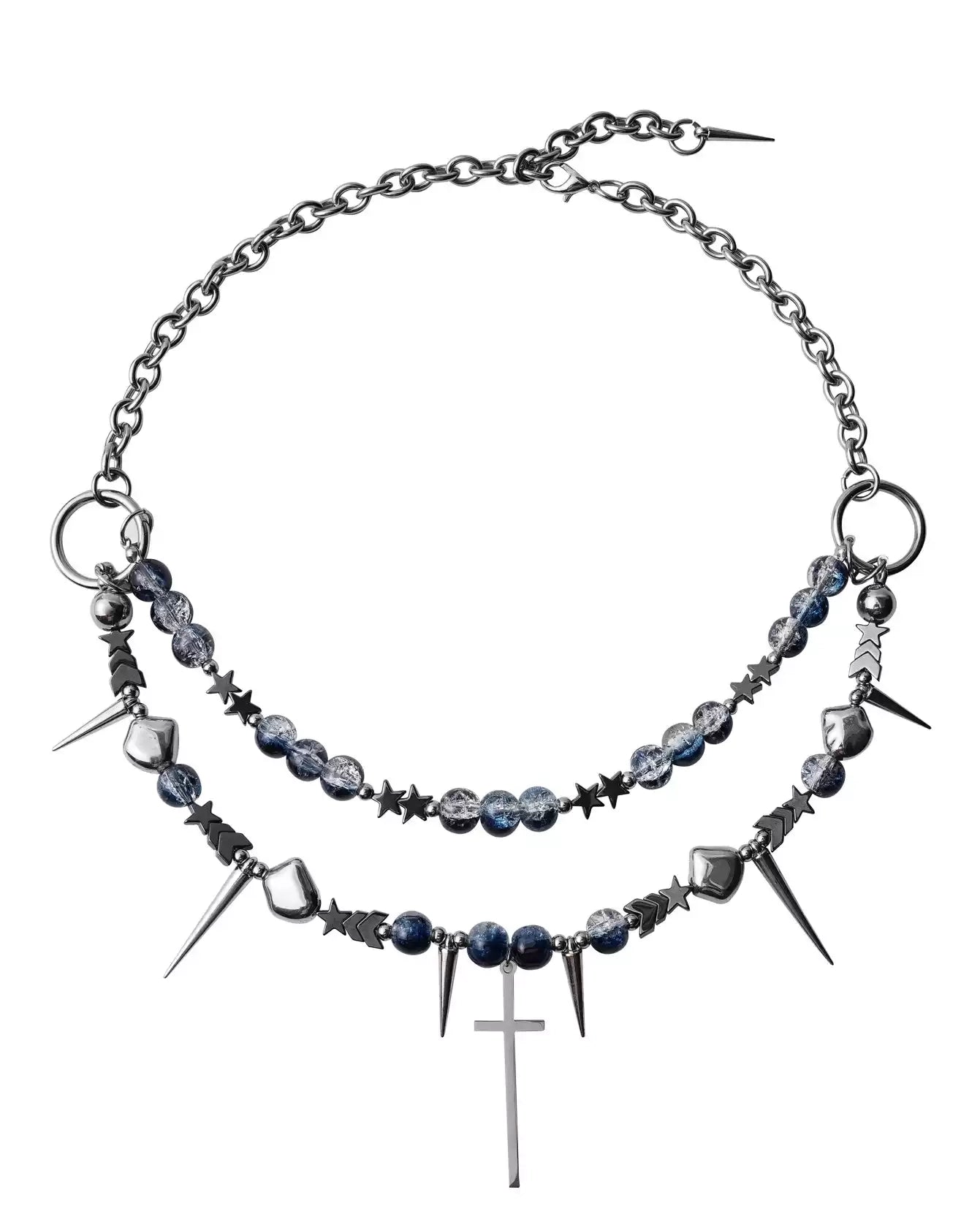 Starfall Forbidden Realm Cross Necklace