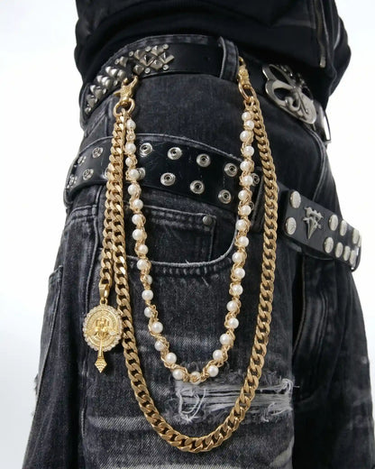 Gilded Pearl Drape