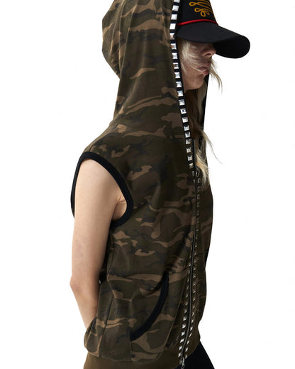 Stealth Punk Hooded Gilet