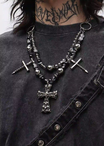 Iron Cross Rebellion Necklace
