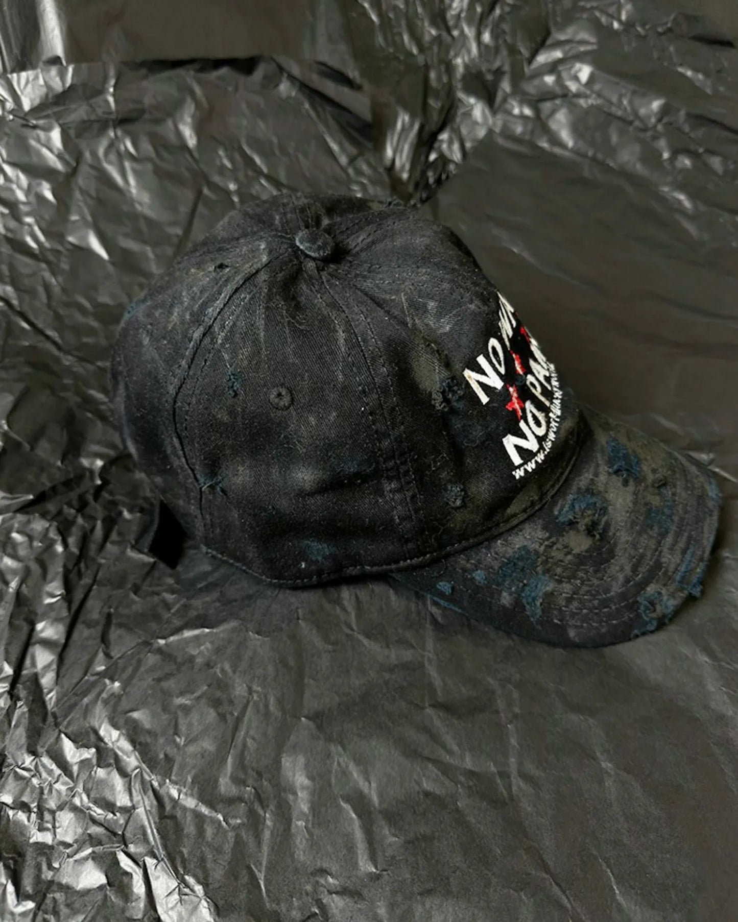 War-Scar Distressed Cap