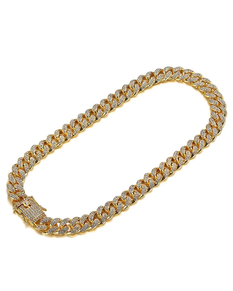 12.5MMFull diamond Cuban chain