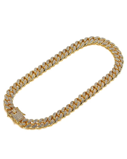 12.5MMFull diamond Cuban chain