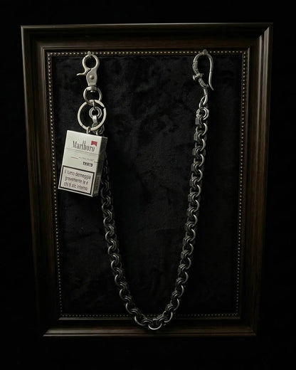 Nut locomotive wallet chain