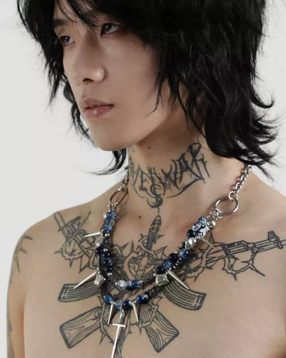 Starfall Forbidden Realm Cross Necklace