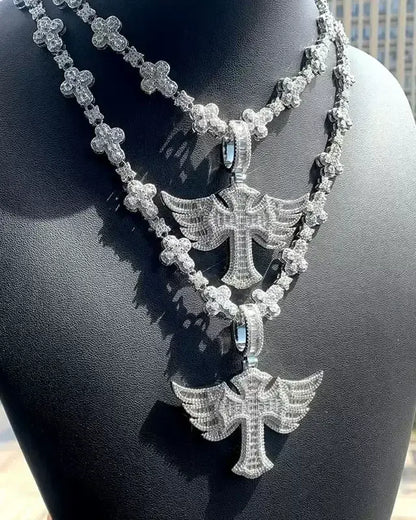 CROSS + WINGS CHAIN