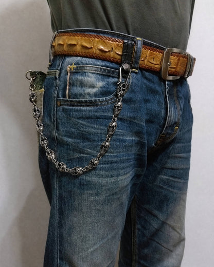 Dead Man's Throttle Skull Chain