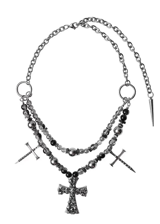 Iron Cross Rebellion Necklace