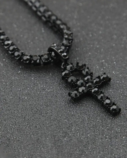 Gold & Ice Ankh