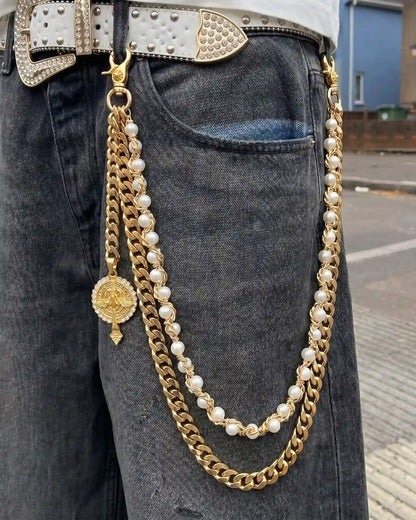 Gilded Pearl Drape