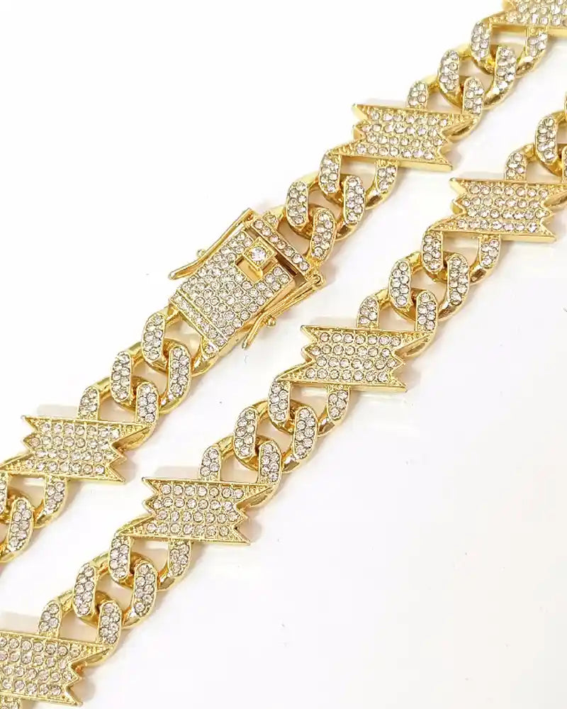 13mm  Bolt Luxe Cuban