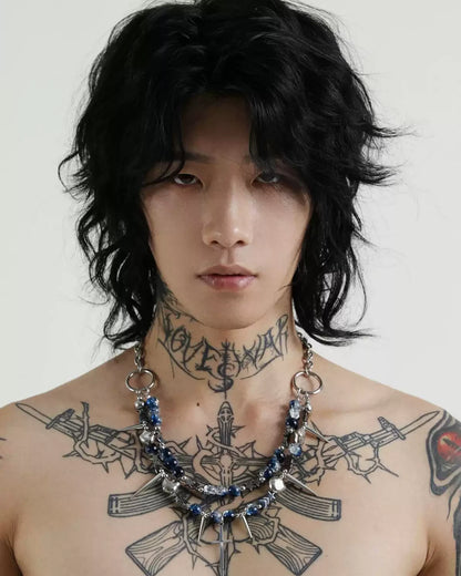 Starfall Forbidden Realm Cross Necklace