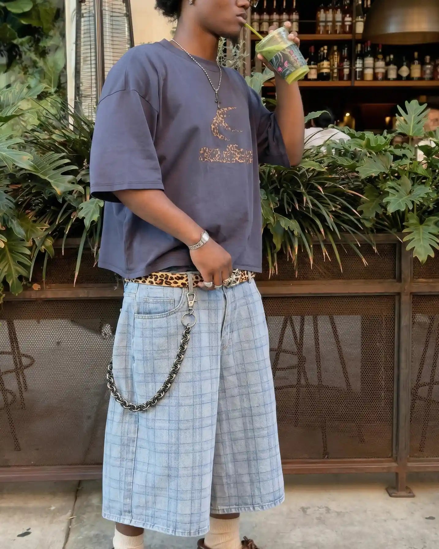 Nut locomotive wallet chain