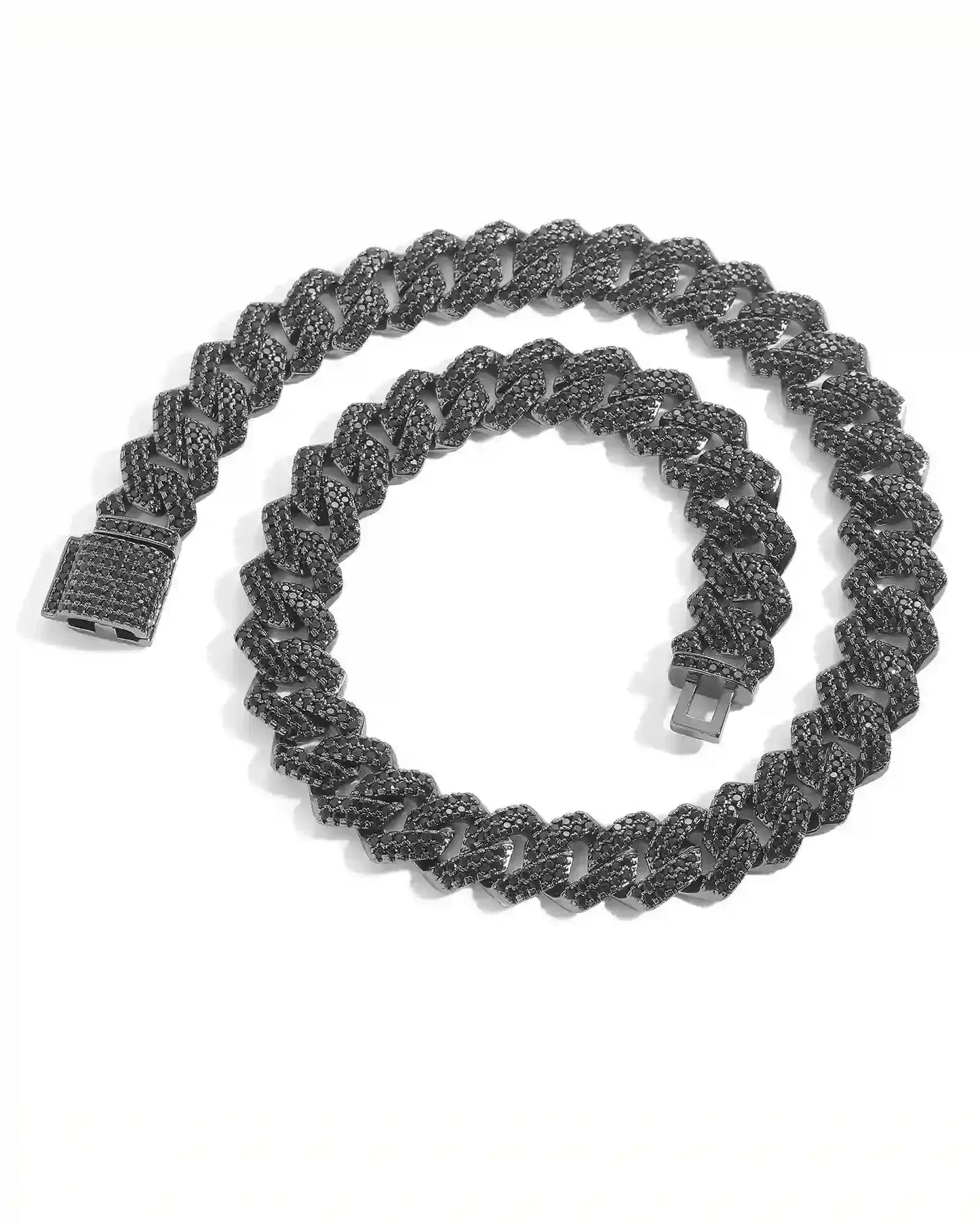 13mm rhombic Cuban chain