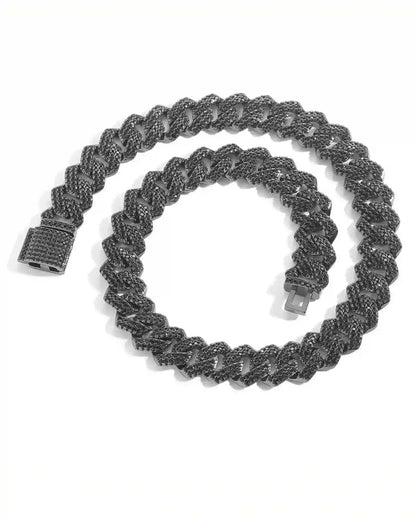 13mm rhombic Cuban chain