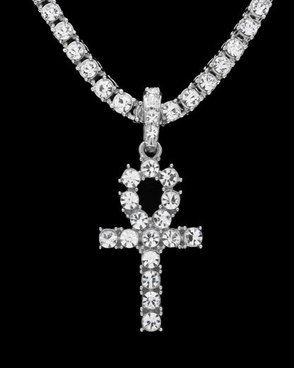Gold & Ice Ankh