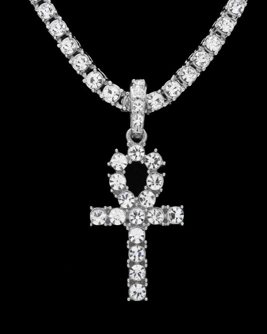 Gold & Ice Ankh