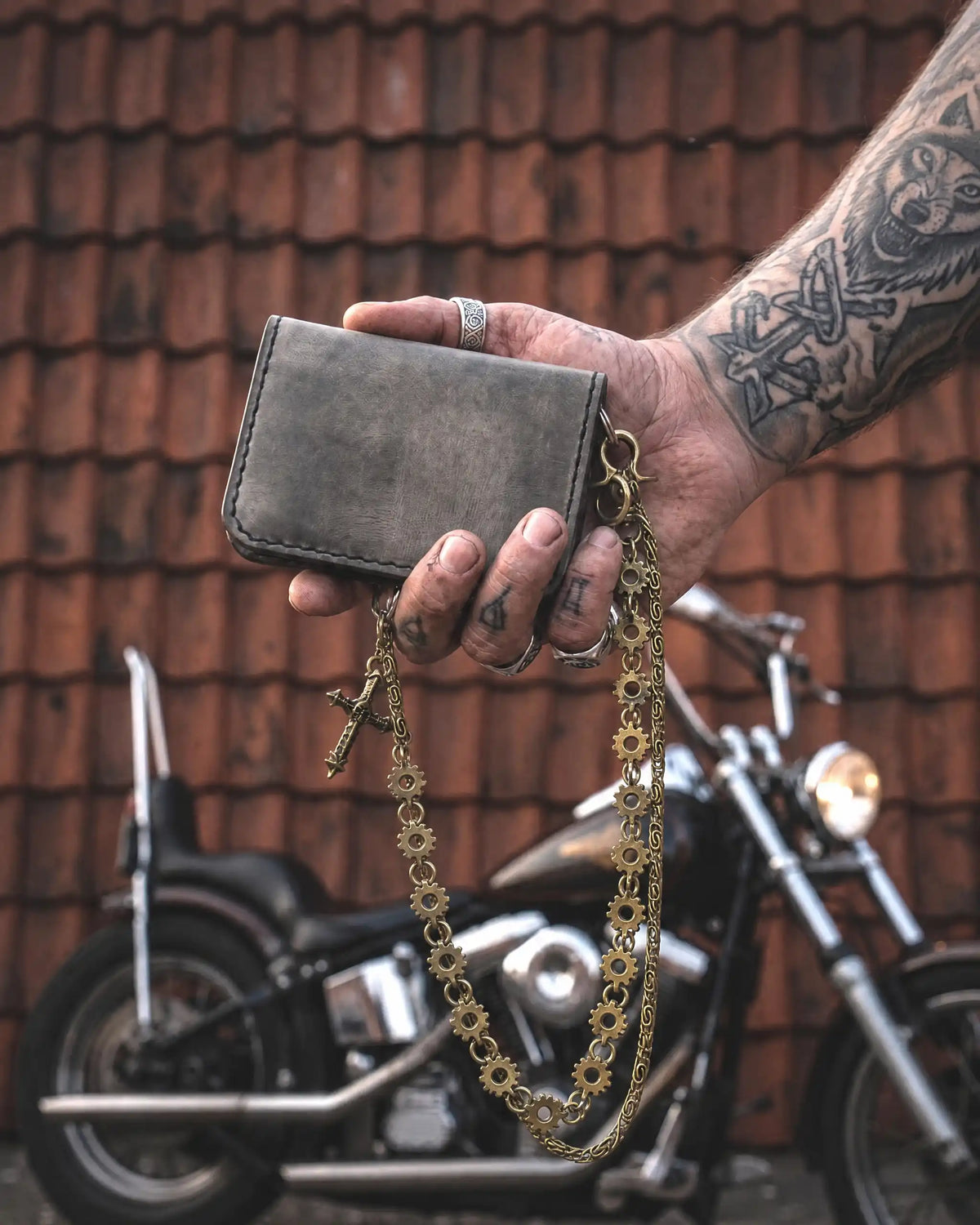 Outlaw Faith Mechanical Brass Chain