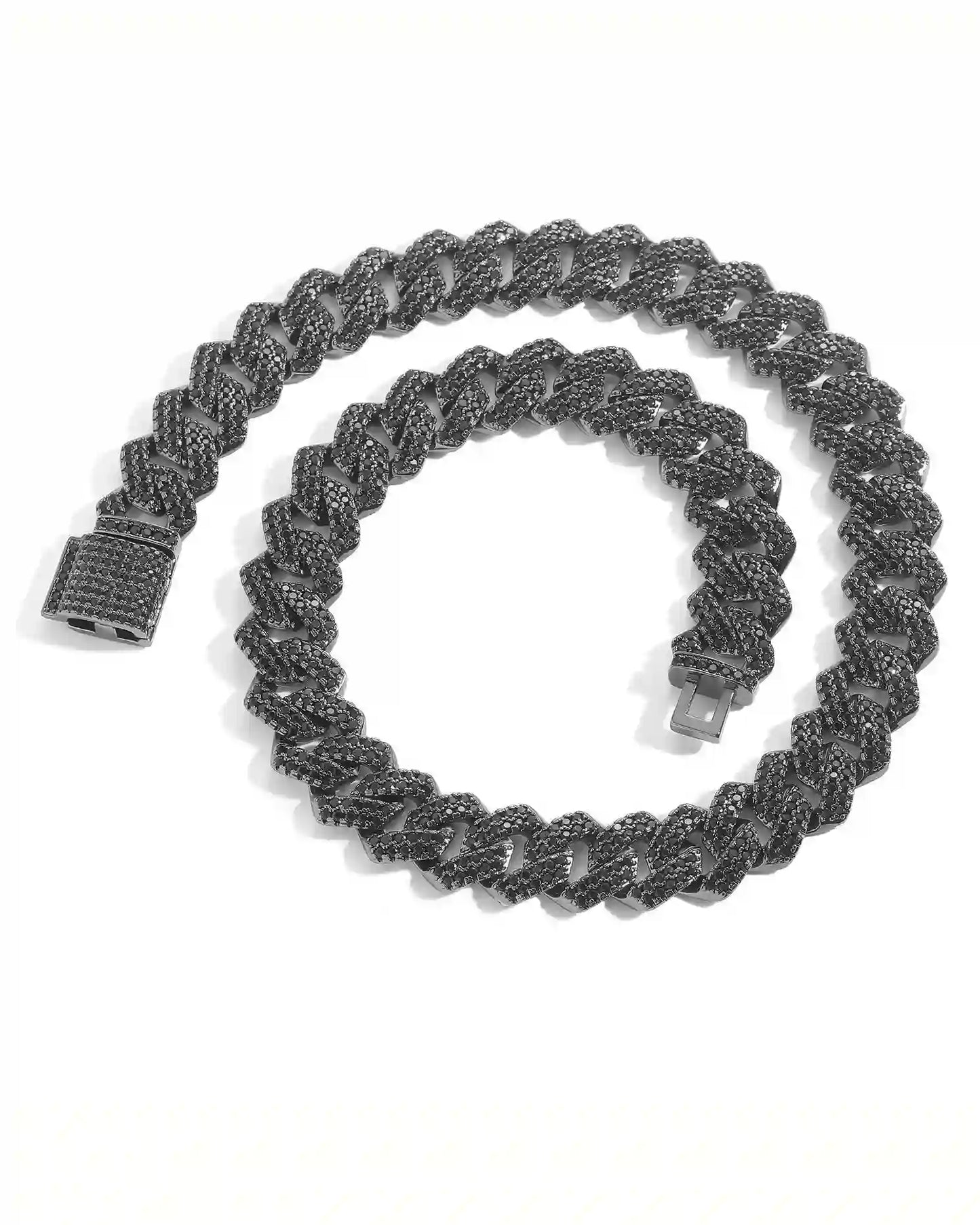 13mm rhombic Cuban chain