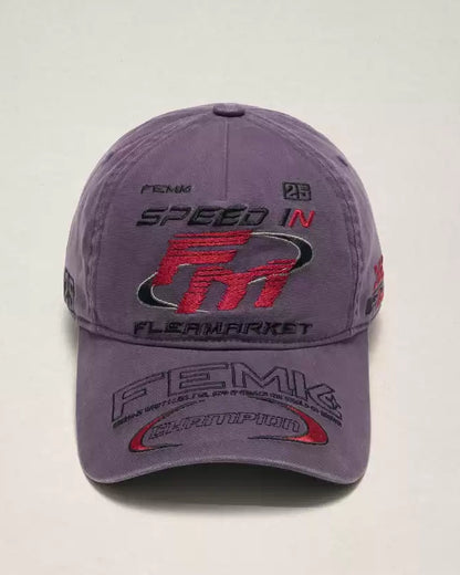 Checkered Flag Moto Cap