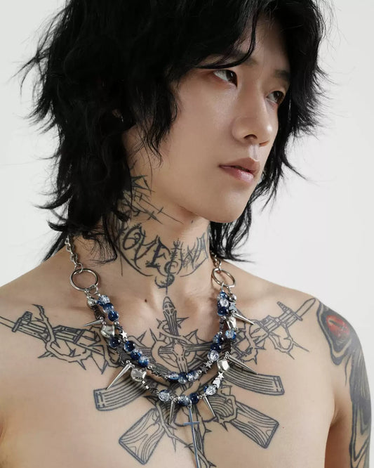 Starfall Forbidden Realm Cross Necklace