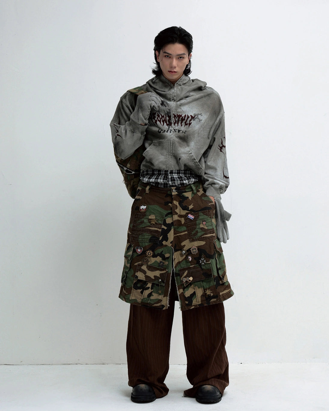 Ashen Reign  Distressed Hoodie