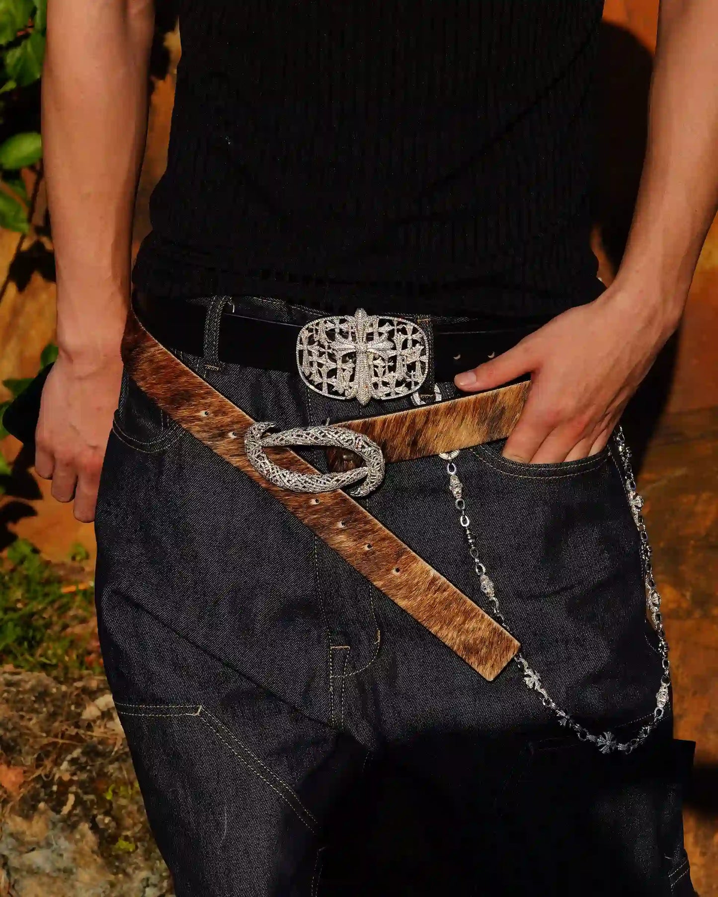 The Sovereign Filigree Diamond Belt