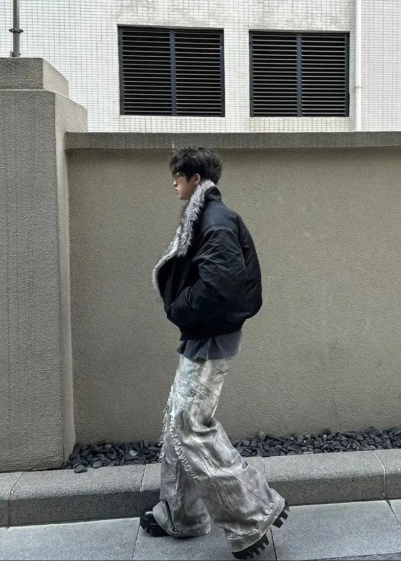 Gray Ghost Wide Leg