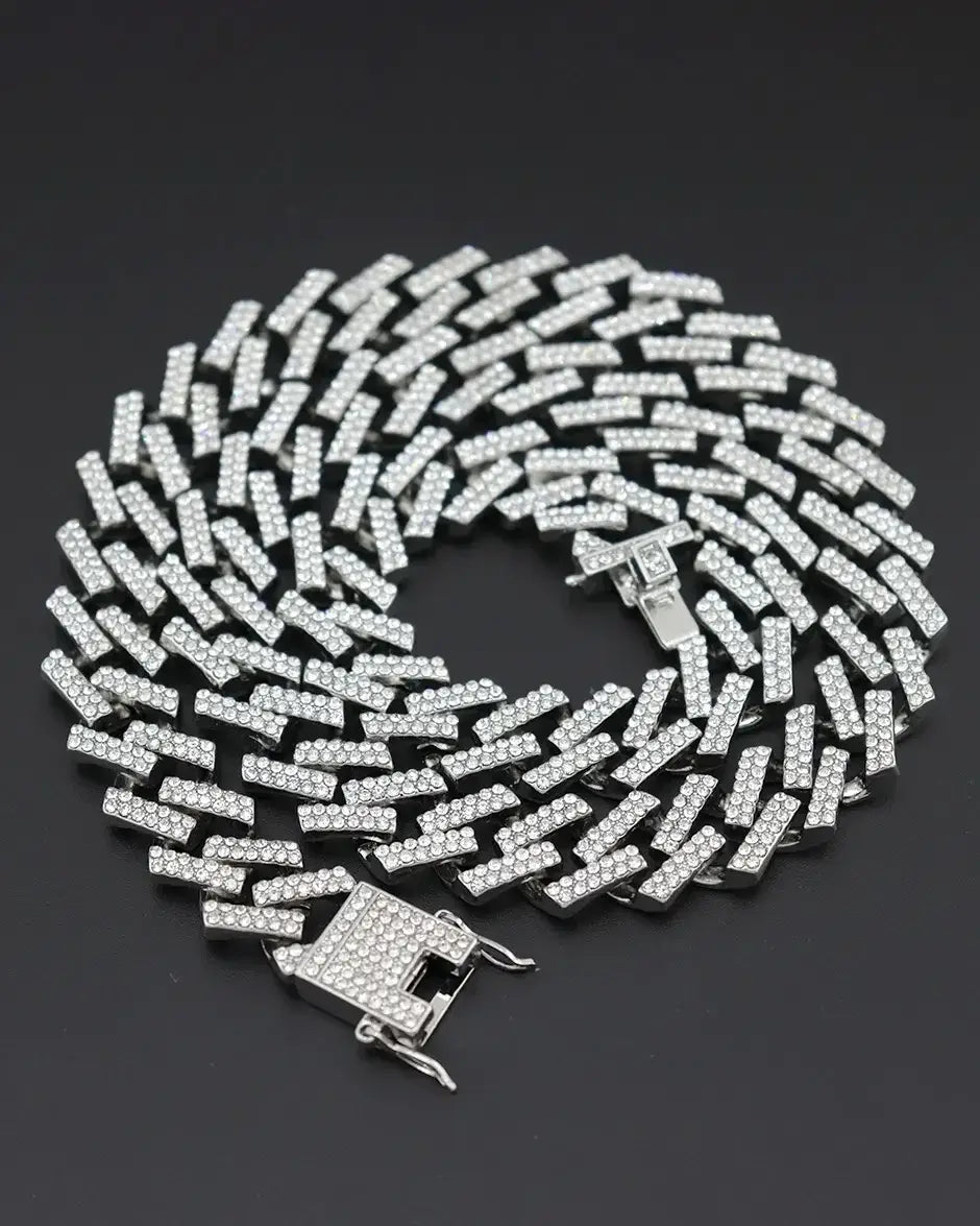 15mm rhombic Cuban link