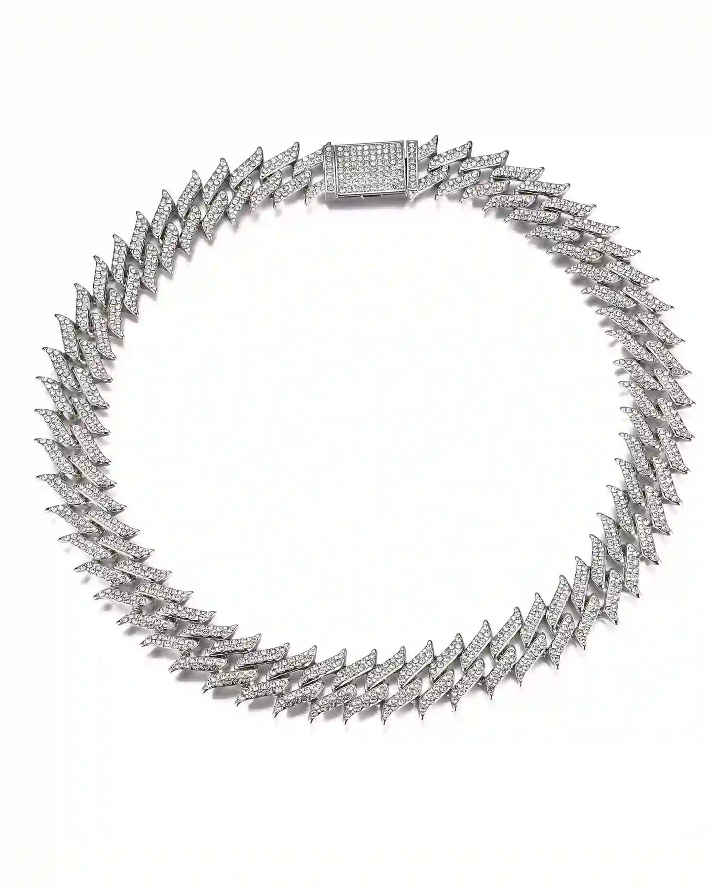 18mm Golden Lightning Cuban chain