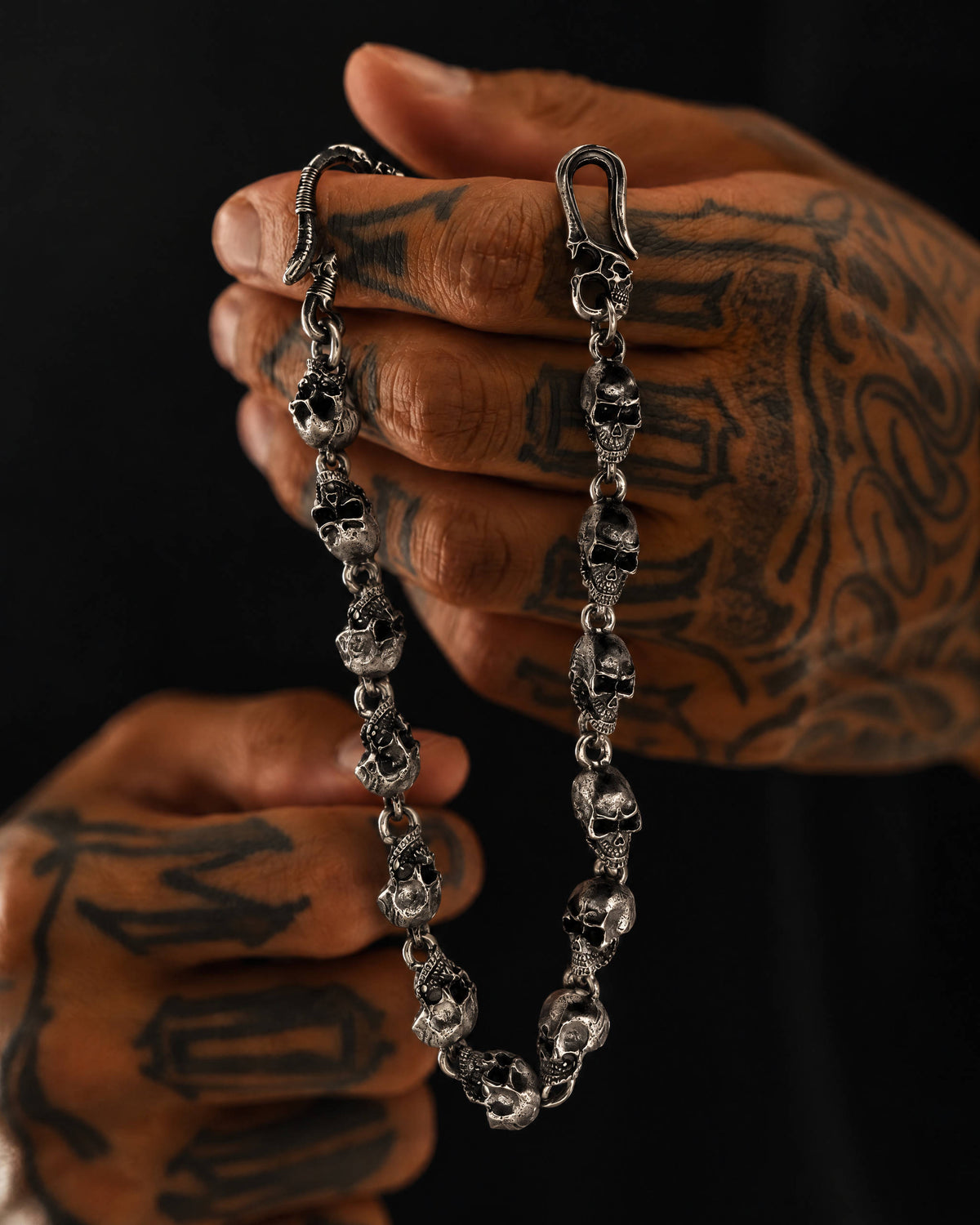 Dead Man's Throttle Skull Chain