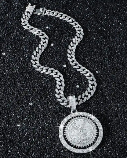 13mm Callejero 50 Pesos Necklace
