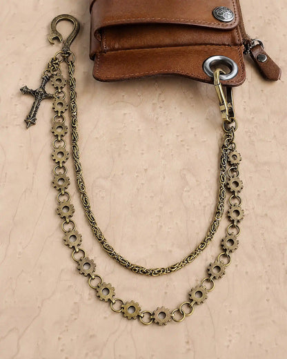 Outlaw Faith Mechanical Brass Chain
